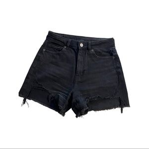 American Eagle High Rise Jean Shorts 0